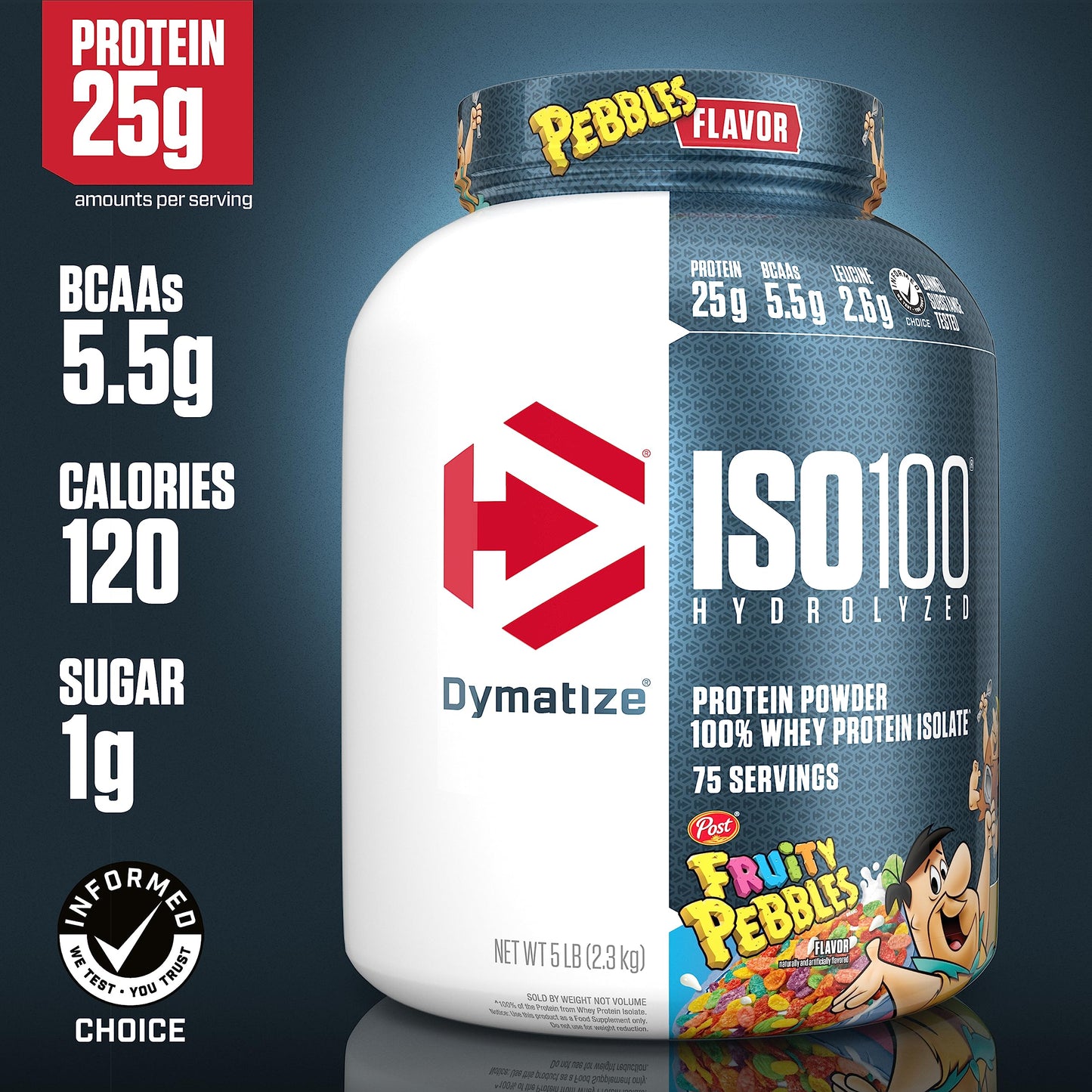 Dymatize ISO 100 (5 LB) Fruity Pebbles EDITION (71 Servicios)