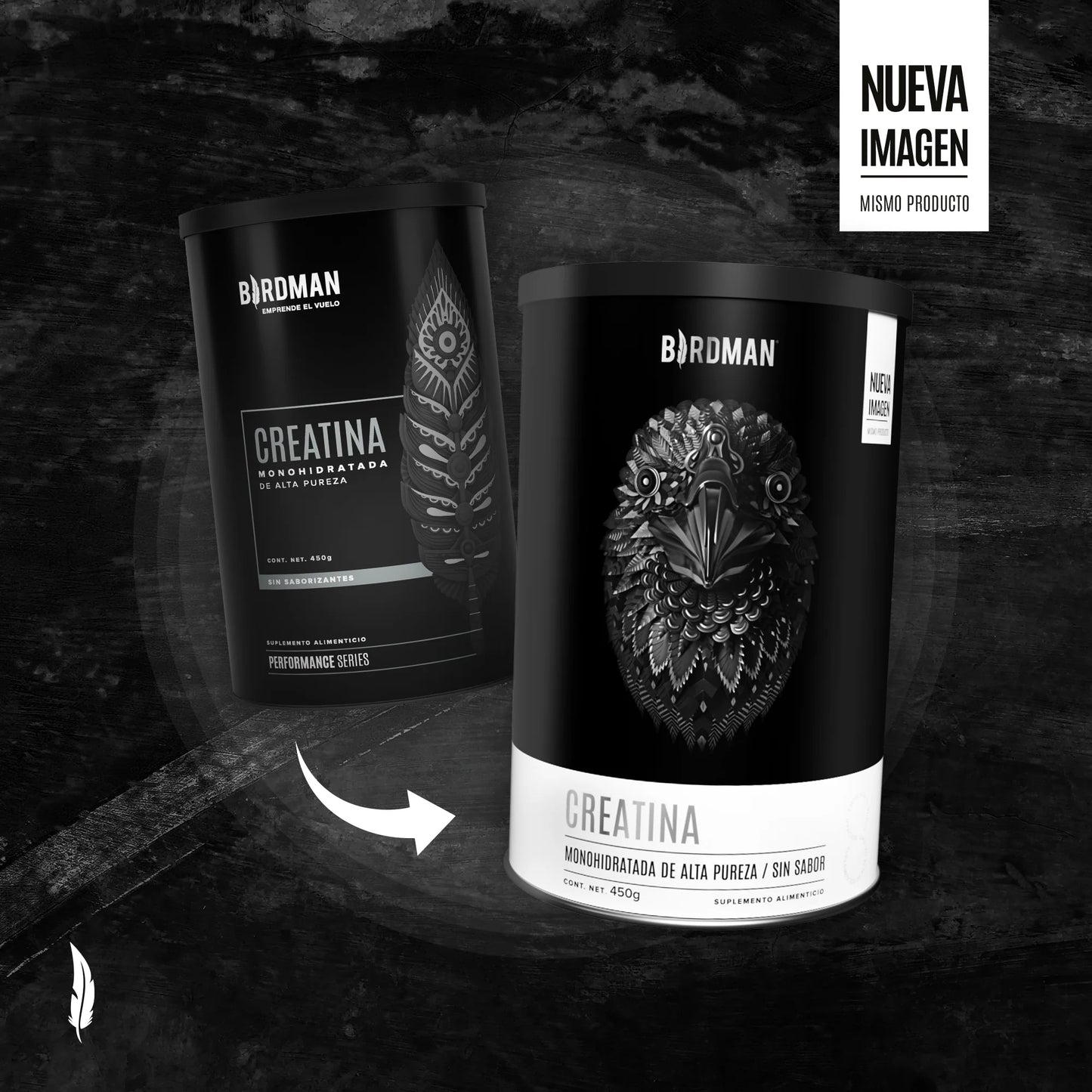 BIRDMAN Creatina Monohidratada (90 Servicios)