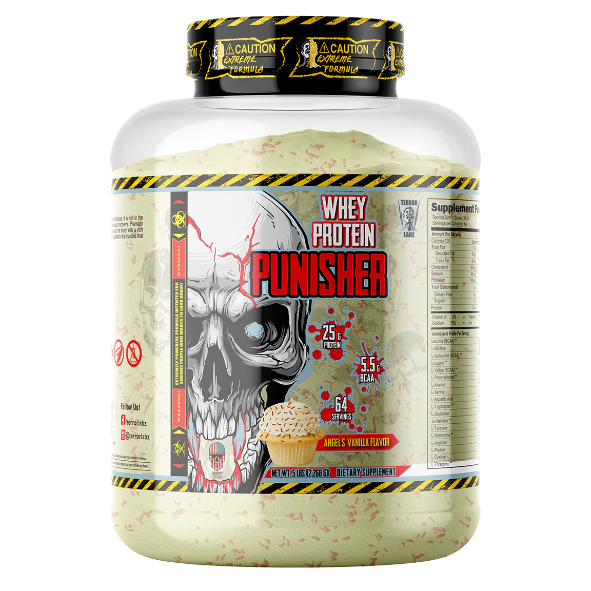 Terror Labz Punisher Whey 5 lb