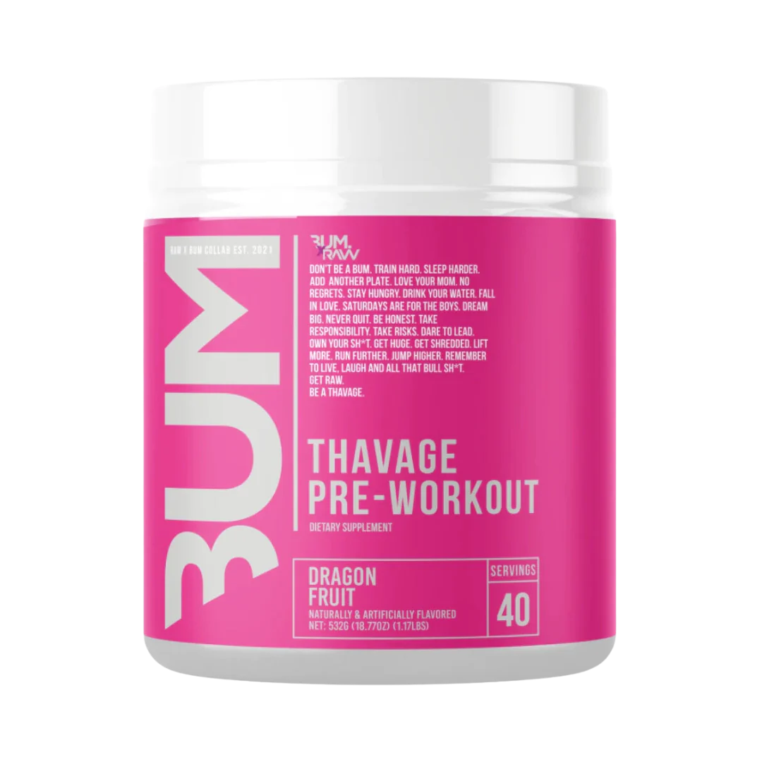 Raw Cbum Thavage (40 Servicios)