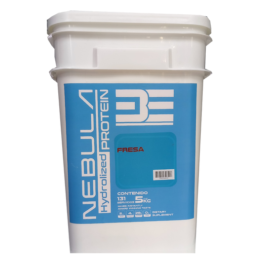 BE Nebula Whey Hydrolized 5 Kilos (131 Servicios)