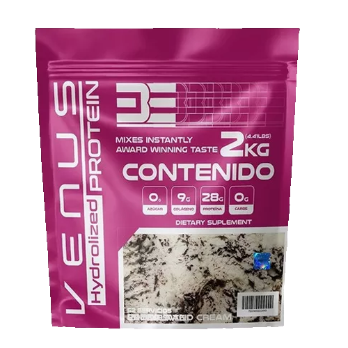 BE Venus Whey Hidrolyzed + Colágeno (52 Servicios)