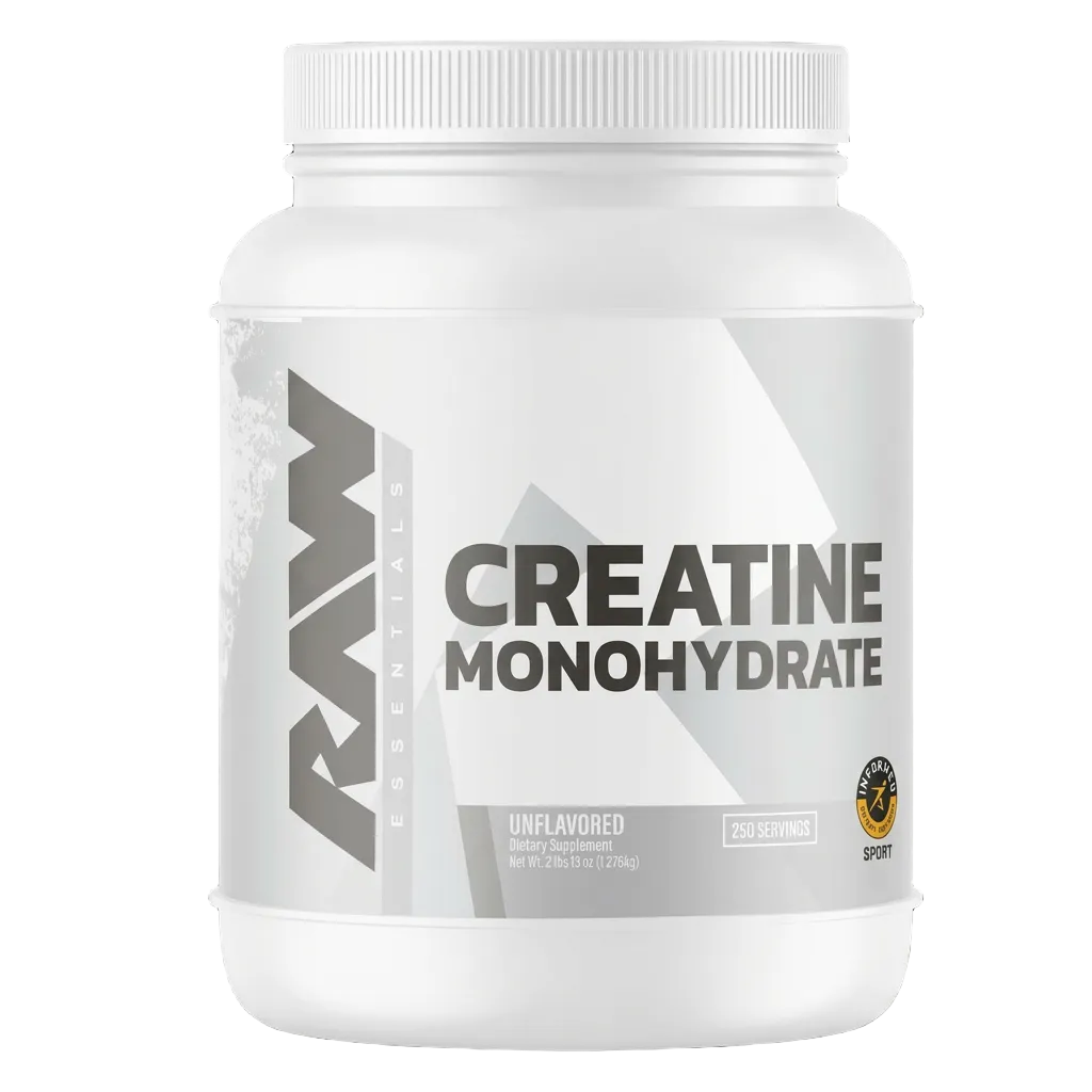 RAW CREATINA MONOHIDRATADA (250 SERV)