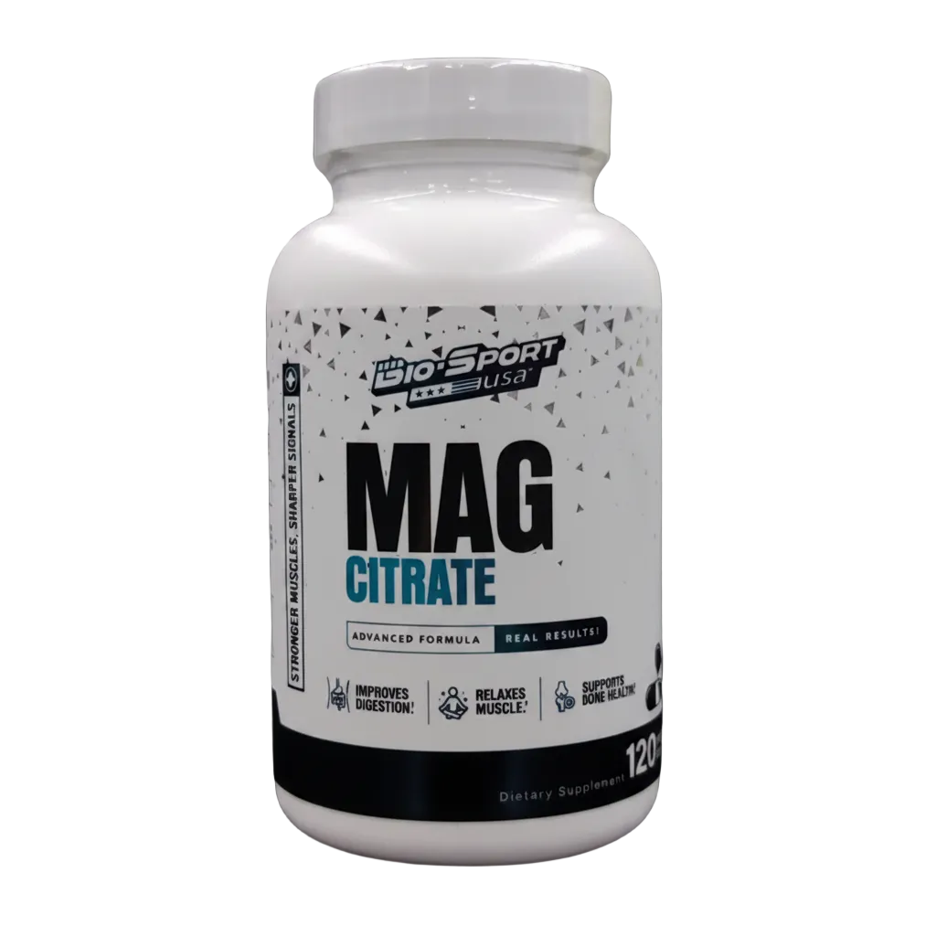 BIO SPORT CITRATO DE MAGNESIO (120 CAPS)