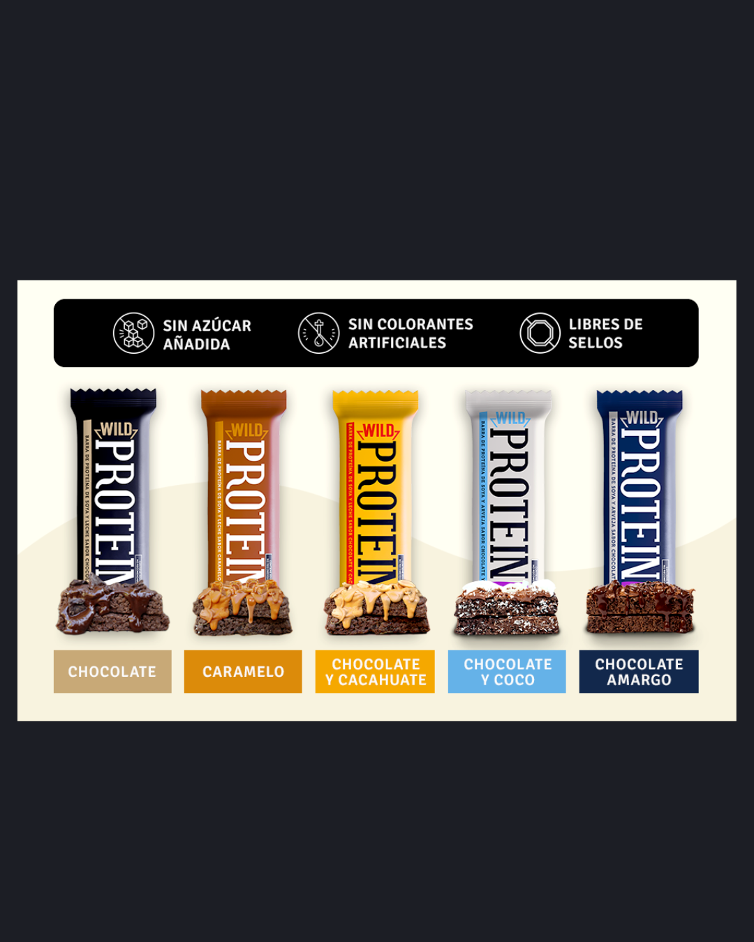 THE WILD FOODS WILD PROTEIN BAR (1PZ)
