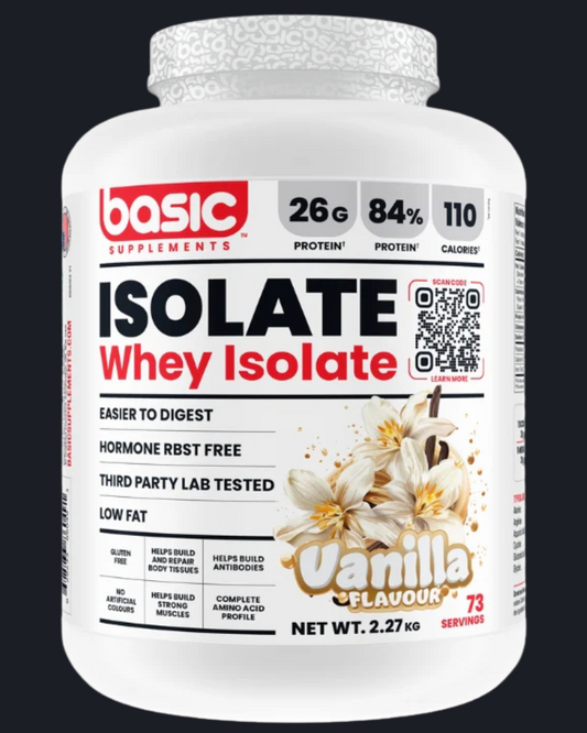 BASIC SUPPLEMENTS WHEY ISOLATE 5LB