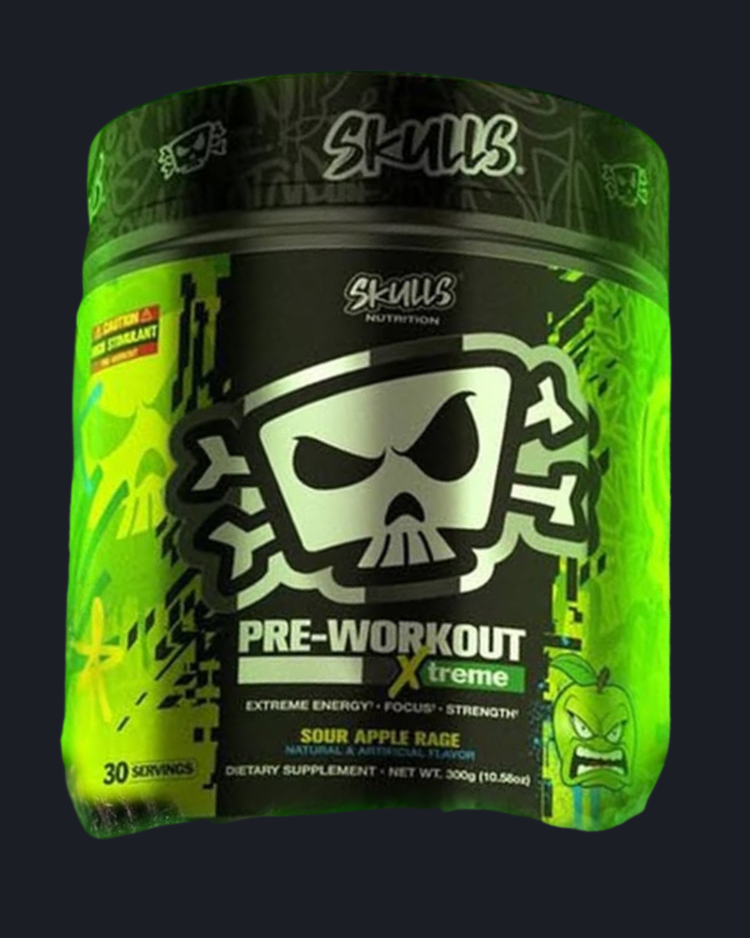 SKULL NUTRITION PRE WORKOUT XTREME (30 SERVICIOS)