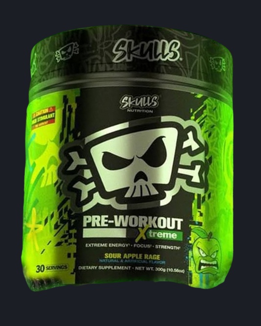 SKULL NUTRITION PRE WORKOUT XTREME (30 SERVICIOS)