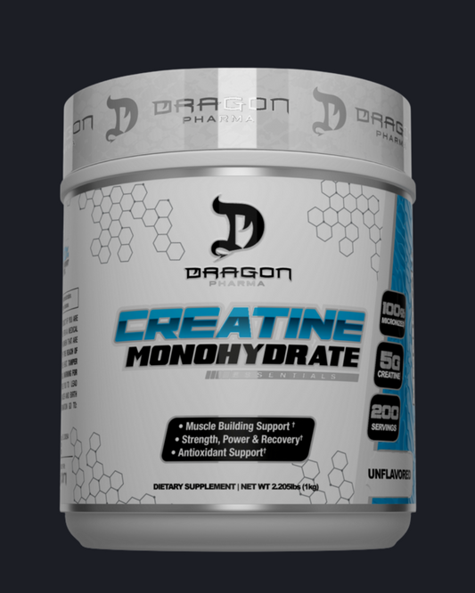 DRAGON PHARMA CREATINE MONOHYDRATE 1KG (200 SERVICIOS)