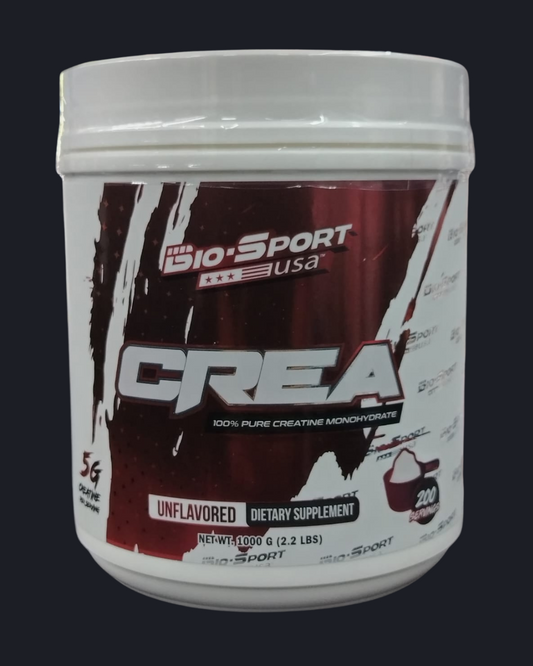 BIO SPORT CREATINE MONOHYDRATE 1KG (200 SERVICIOS)