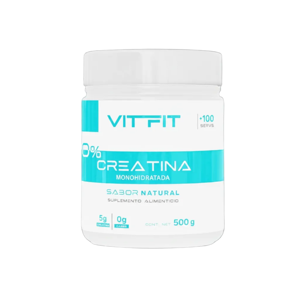 VIT FIT CREATINA MONOHIDRATO 500G (100 SERVICIOS)