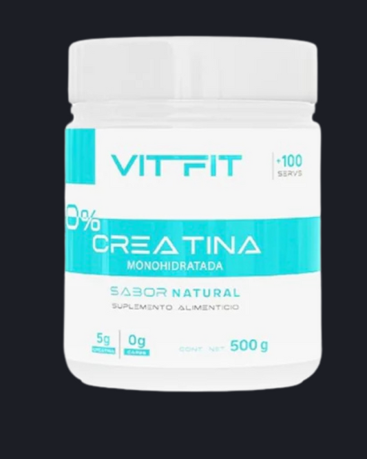 VIT FIT CREATINA MONOHIDRATO 500G (100 SERVICIOS)