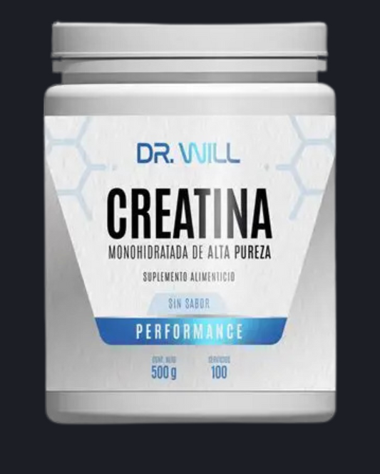DR. WILL CREATINA MONOHIDRATO 500G (100 SERVICIOS)