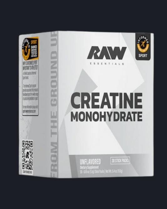 RAW CREATINE MONOHYDRATE (30 SOBRES)