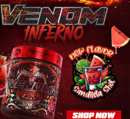 Dragon Pharma Venom INFERNO (40 Servicios)