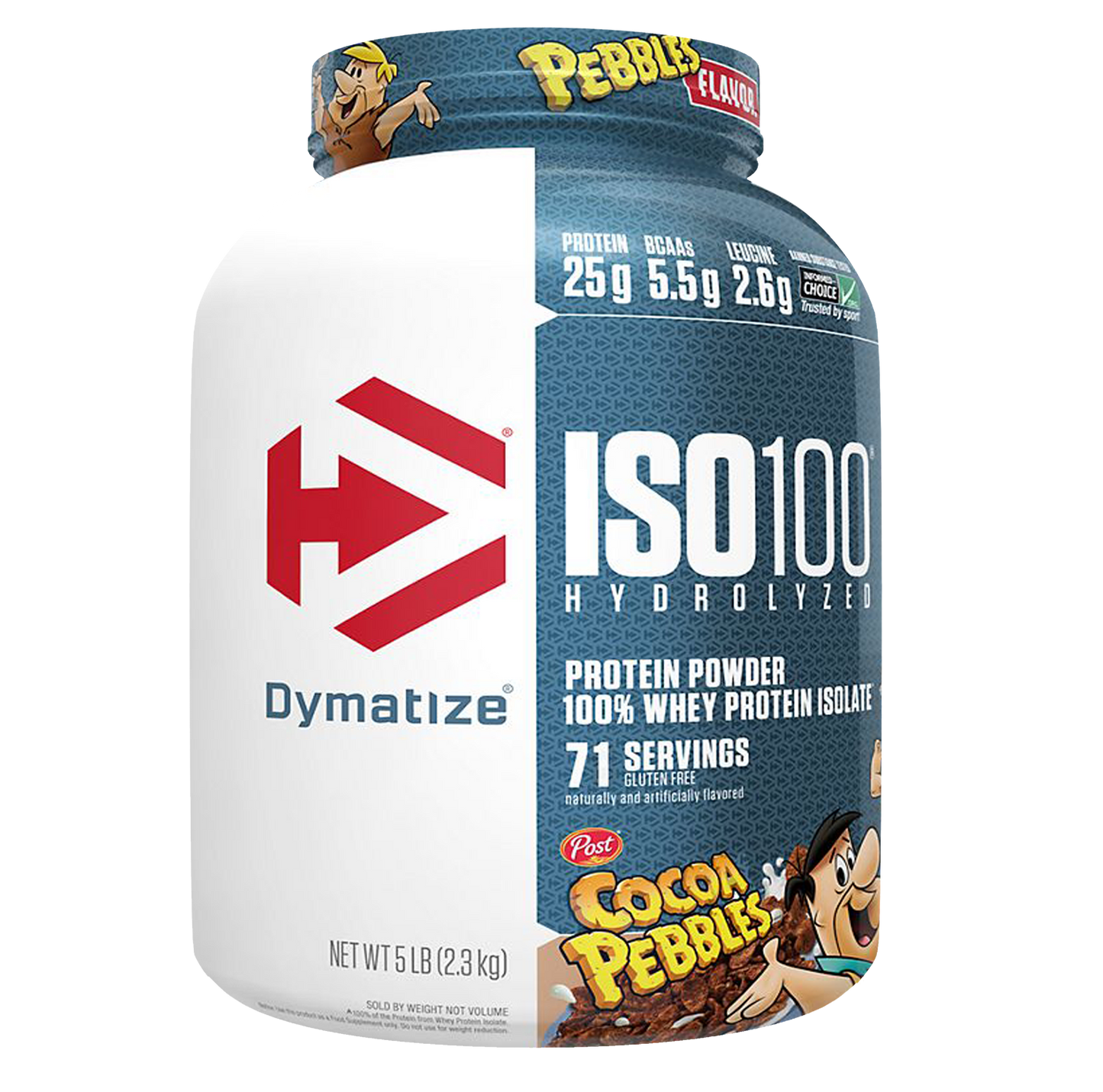 Dymatize ISO 100 (5 LB) Cocoa Pebbles EDITION (71 Servicios)