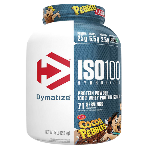 Dymatize ISO 100 (5 LB) Cocoa Pebbles EDITION (71 Servicios)