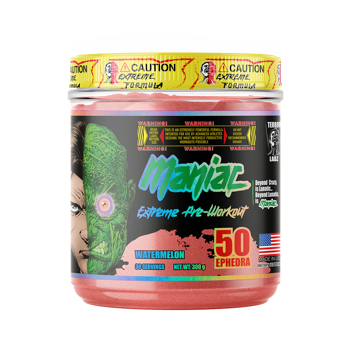 Terror Labz MANIAC Pre-Workout