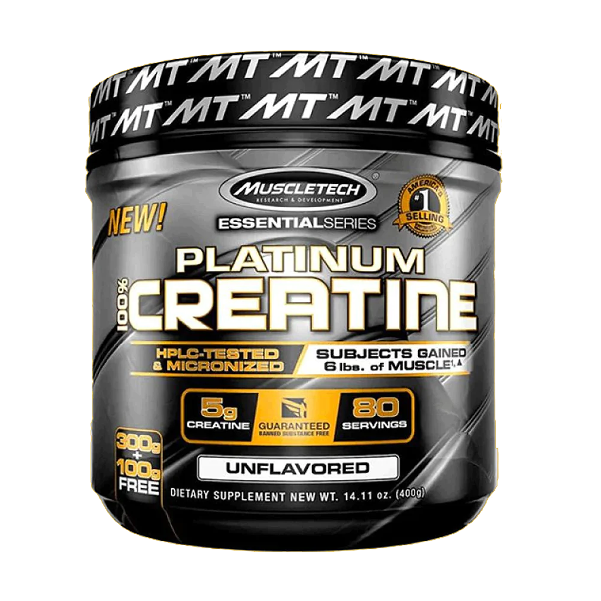 Muscletech Platinum Creatine (80 Servicios) – Muscle STMX