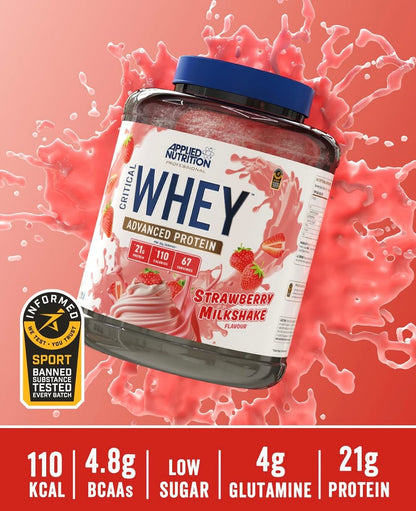APPLIED NUTRITION CRITICAL WHEY 5LB (67 SERVICIOS)