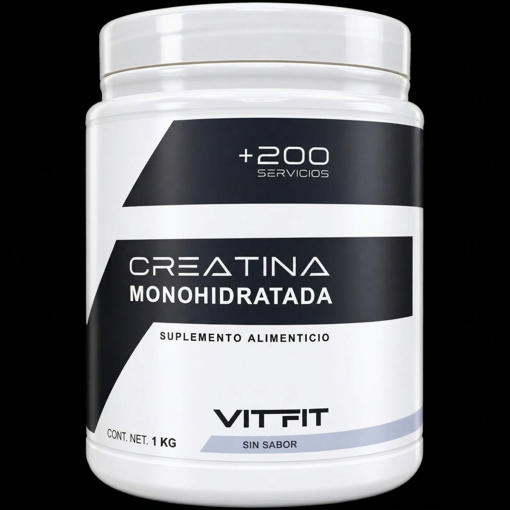 VIT FIT CREATINA MONOHIDRATADA 1KG (200 SERV)