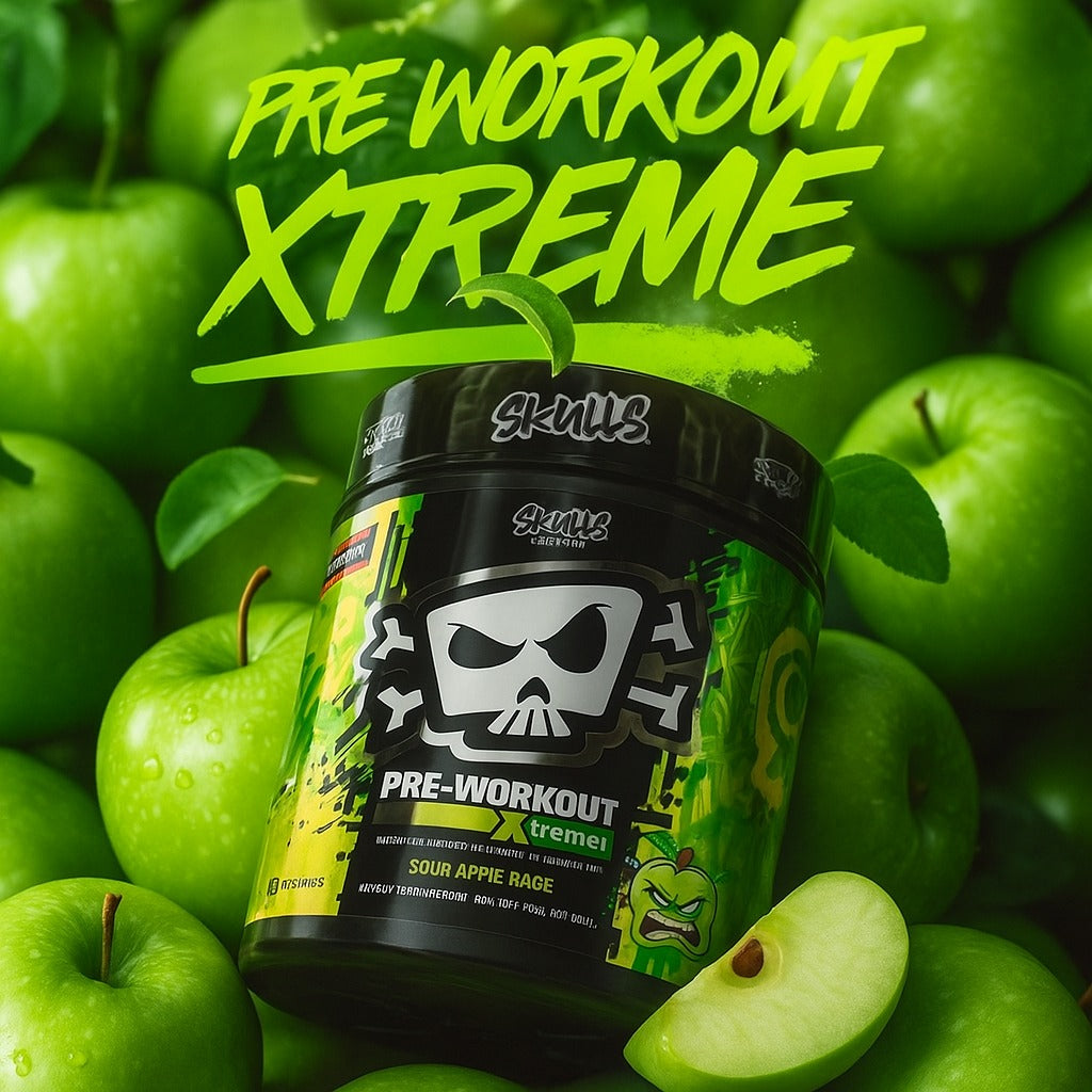SKULL NUTRITION PRE WORKOUT XTREME (30 SERVICIOS)