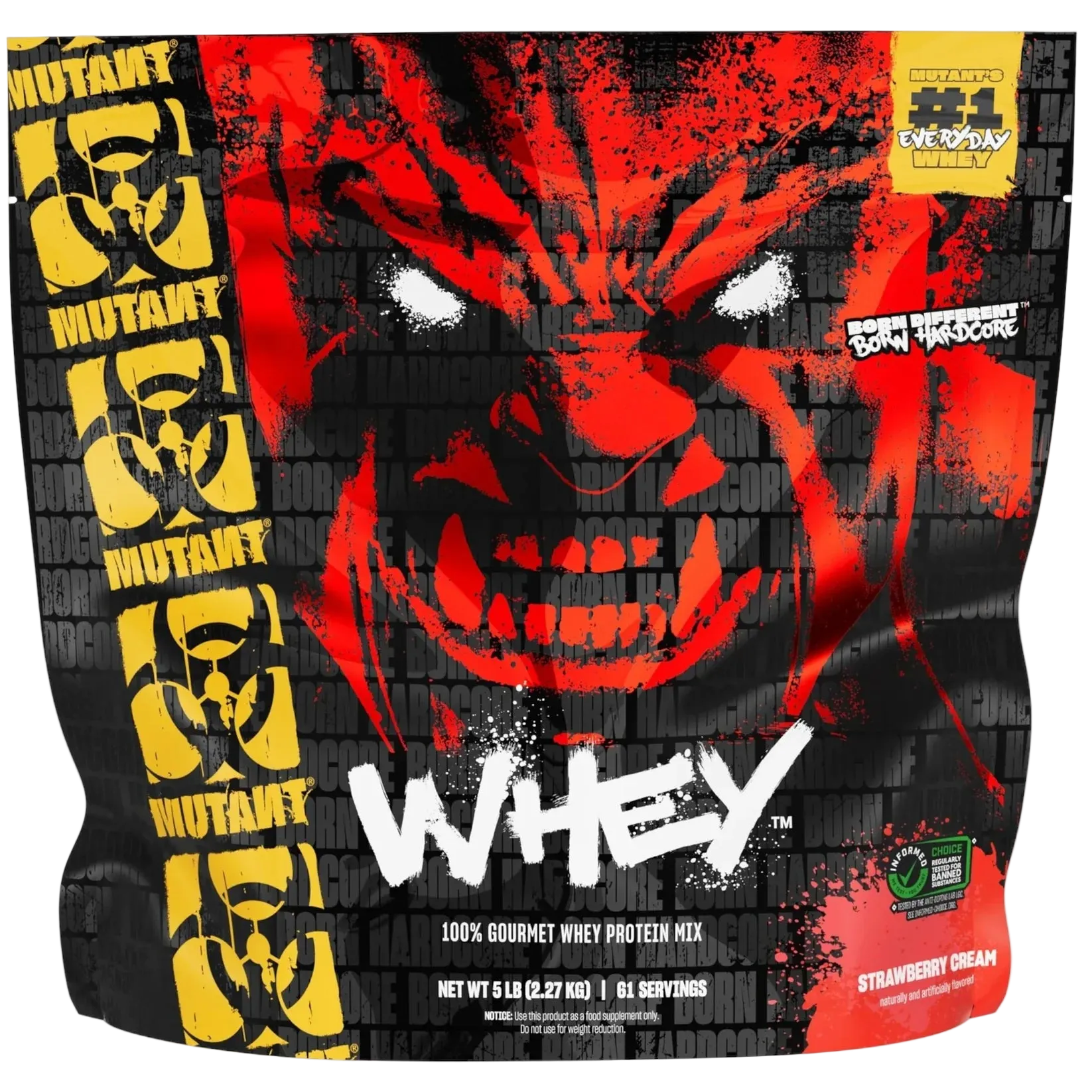 Mutant Whey 5 lb (61 Servicios)