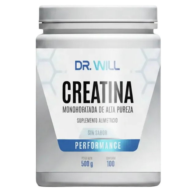 DR. WILL CREATINA MONOHIDRATO 500G (100 SERVICIOS)